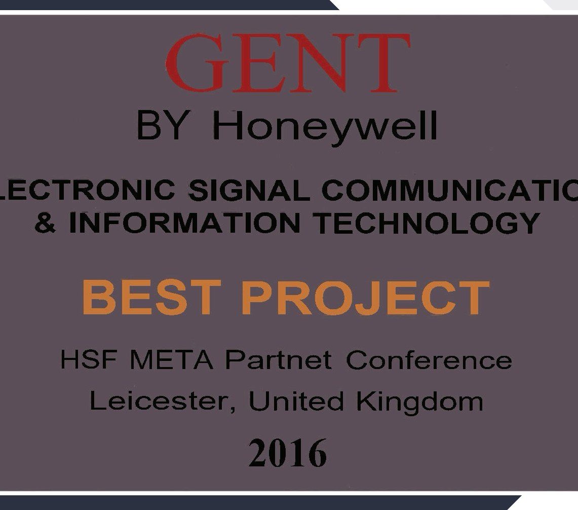 Gent by Honeywell — Best Project 2016